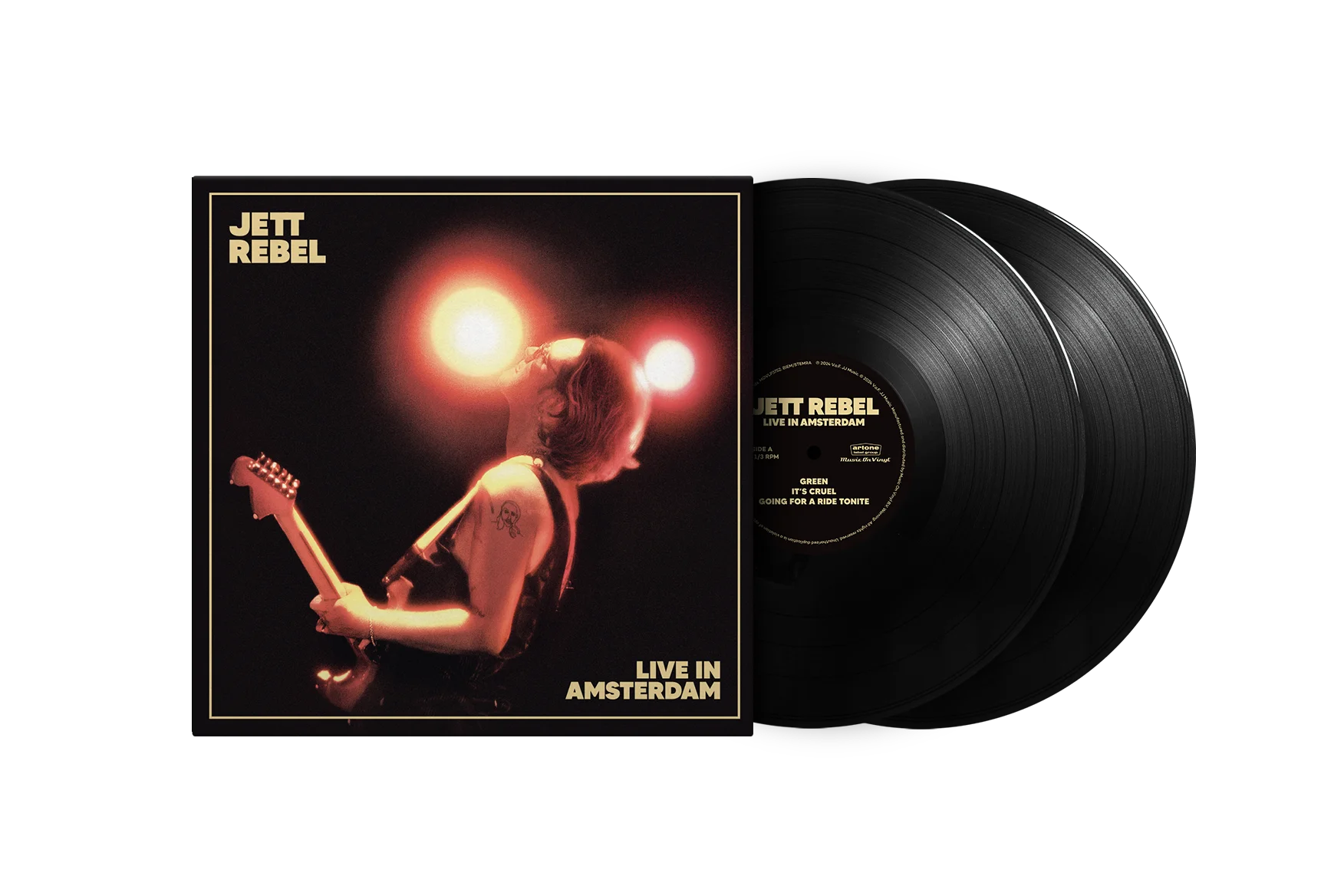 欧2LP Jett Rebel Live In Amsterdam MOVLP3752 Music On Vinyl /00520 JETT REBEL - LIVE IN AMSTERDAM (2LP) – Sound Factory