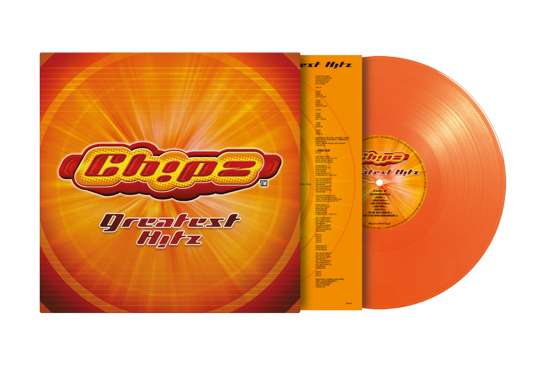 蘭LP Ch!pz Greatest H!tz MOVLP3426 Music On Vinyl 未開封 /00260 Ch!pz – Greatest H!tz – Vinyl (Orange, LP, Compilation