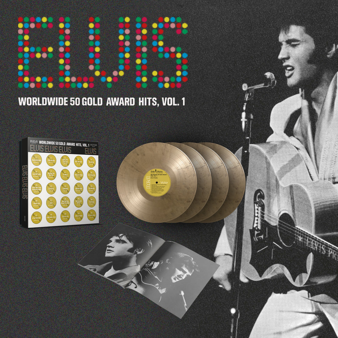 ELVIS PRESLEY WORLDWIDE 50 GOLD AWARD HITS VOL. 1 (FIRST 250 NUMBERE Sound Factory